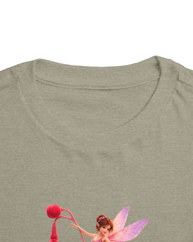 "Fuchsia Fairy" Toddler Short Sleeve Tee
