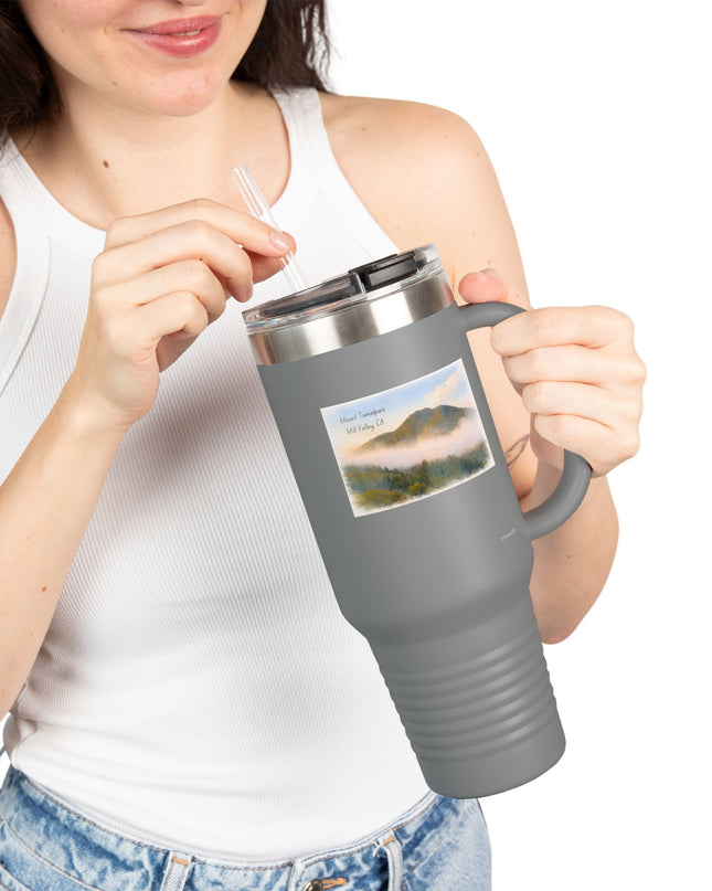 "Mount Tamalpais, Mill Valley, California" Insulated Travel Mug, 40oz