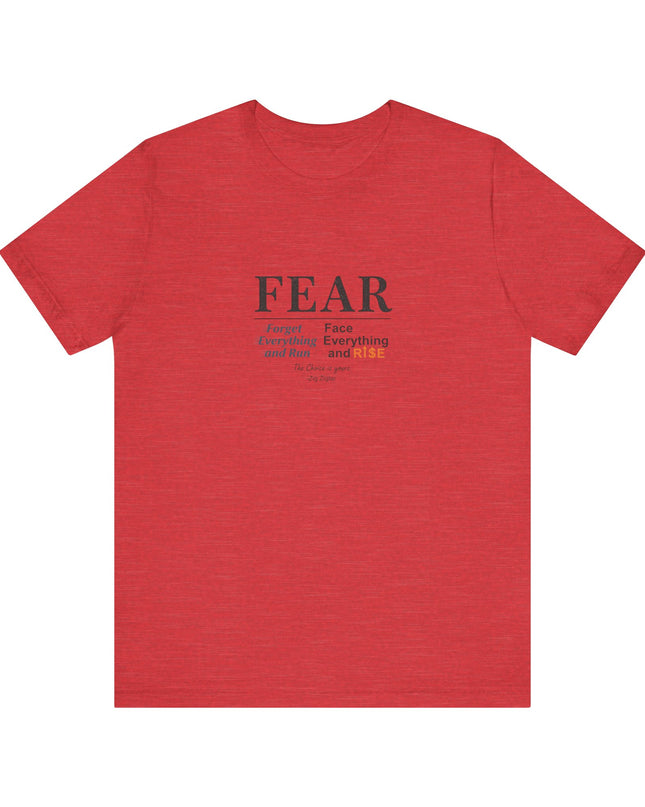 "FEAR" Unisex Jersey Short Sleeve Tee