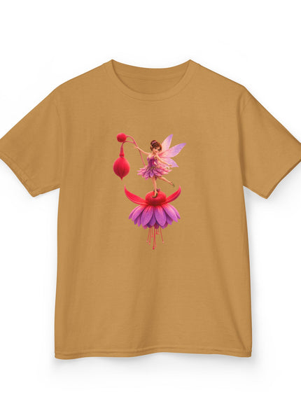 "Fuchsia Fairy" Kids Heavy Cotton Tee