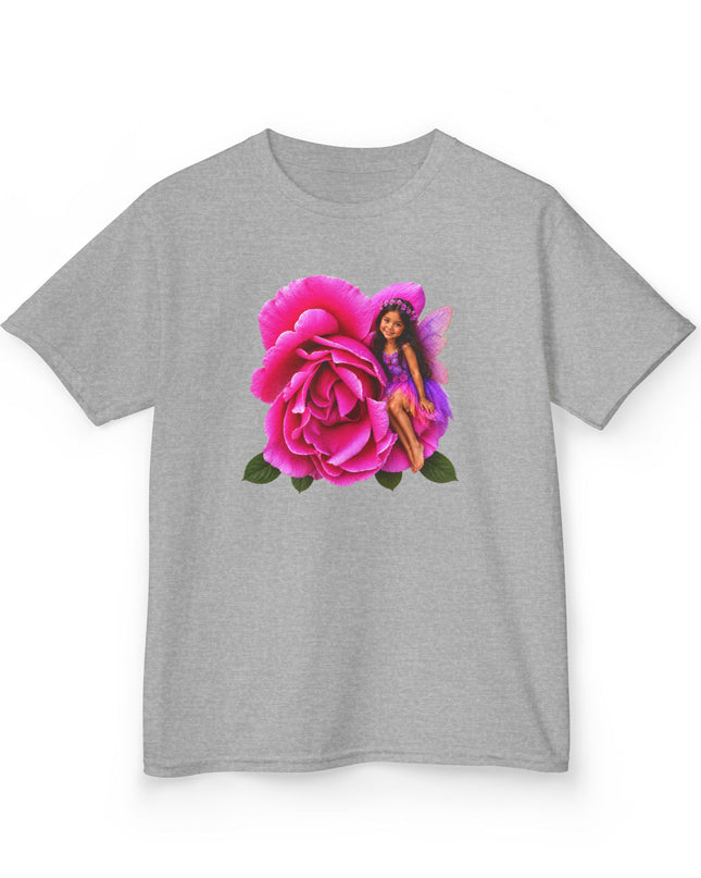 "Rose Fairy" Kids Heavy Cotton Tee