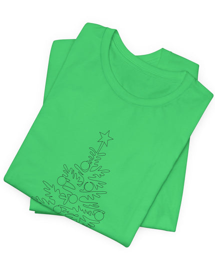 "Christmas Tree" Unisex Jersey Short Sleeve Tee