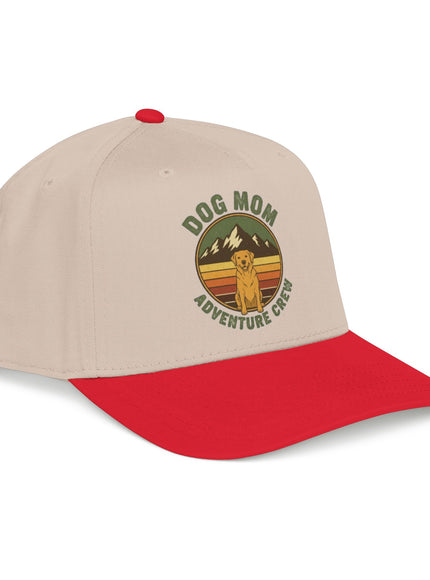 "Dog Mom" Mid Profile Baseball Cap