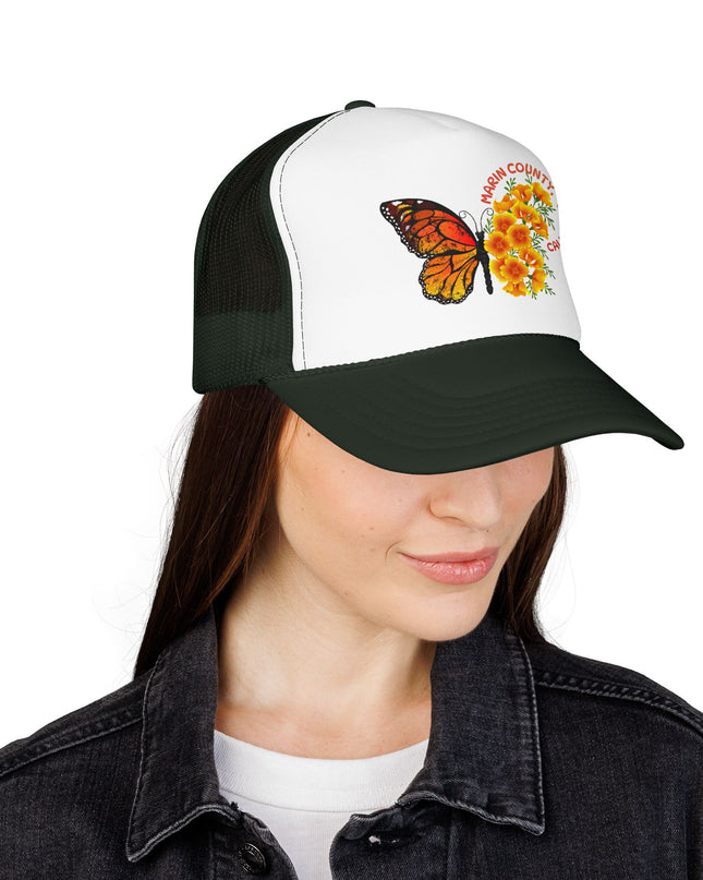 "Butterfly Poppies, Marin County California" Foam Trucker Hat