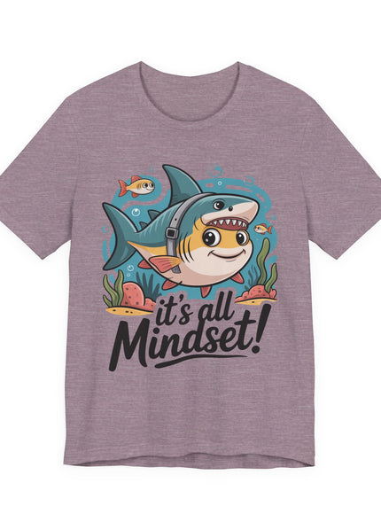 "It's all Mindset" Unisex Jersey Short Sleeve Tee