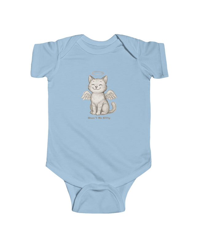 "Wasn't Me Kitty" Infant Fine Jersey Bodysuit
