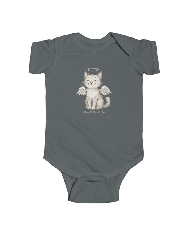 "Wasn't Me Kitty" Infant Fine Jersey Bodysuit