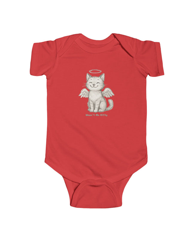 "Wasn't Me Kitty" Infant Fine Jersey Bodysuit