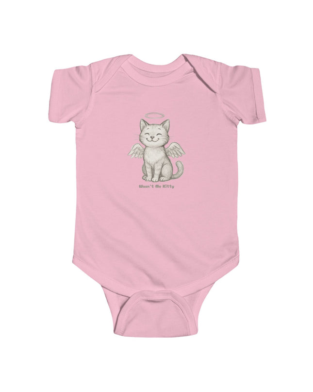 "Wasn't Me Kitty" Infant Fine Jersey Bodysuit