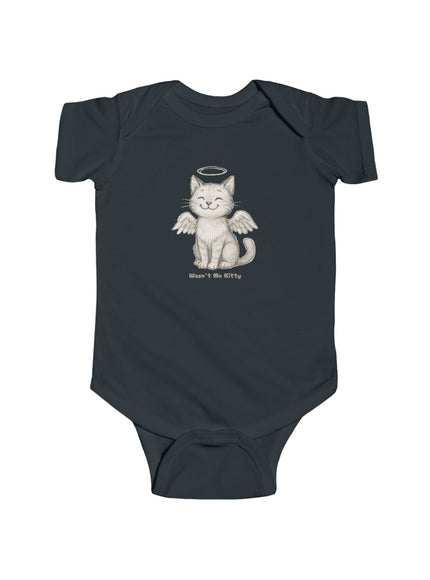 "Wasn't Me Kitty" Infant Fine Jersey Bodysuit