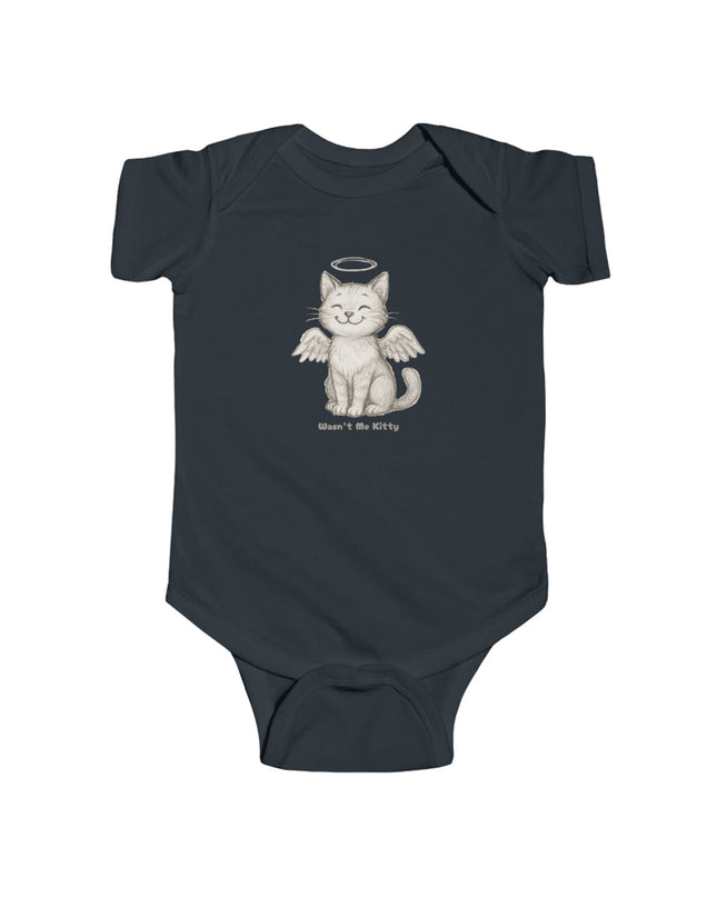 "Wasn't Me Kitty" Infant Fine Jersey Bodysuit