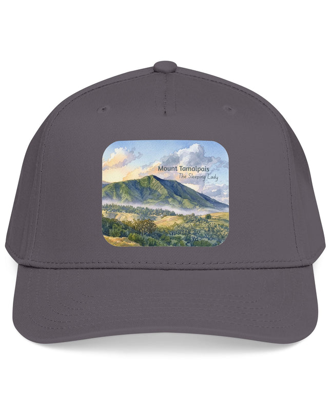 "Mount Tamalpais, the Sleeping Lady" Mid Profile Baseball Cap