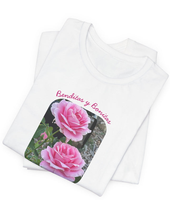 "Blessed and Beautiful" Unisex Jersey Short Sleeve Tee