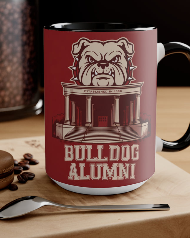"Bulldog Alumni " Accent Mug