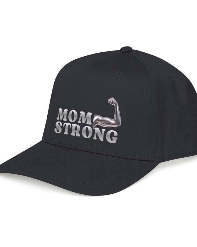"Mom Strong" Mid Profile Baseball Cap