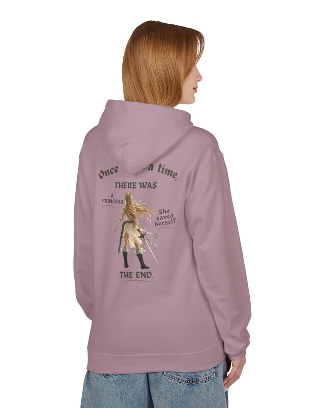 "Once Upon a Time V2" Front and Back Unisex Midweight Softstyle Fleece Hoodie