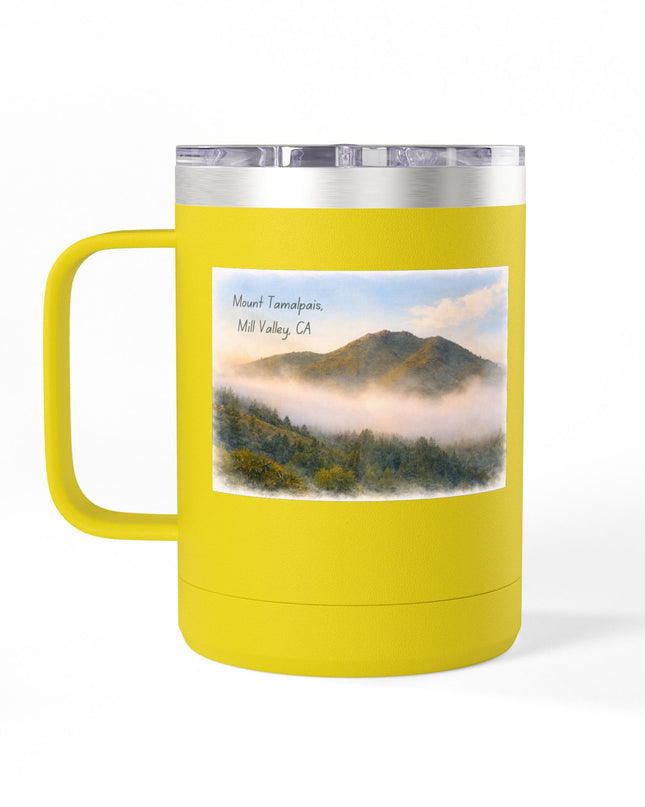 "Mount Tamalpais, Mill Valley, California" Coffee Mug Tumbler, 15oz