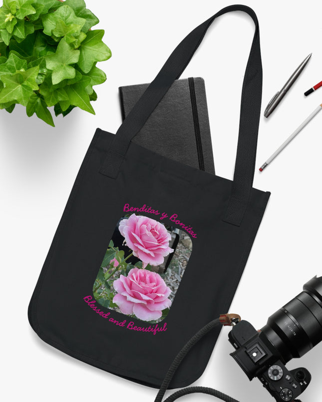 "Blessed and Beautiful" Organic Canvas Tote Bag