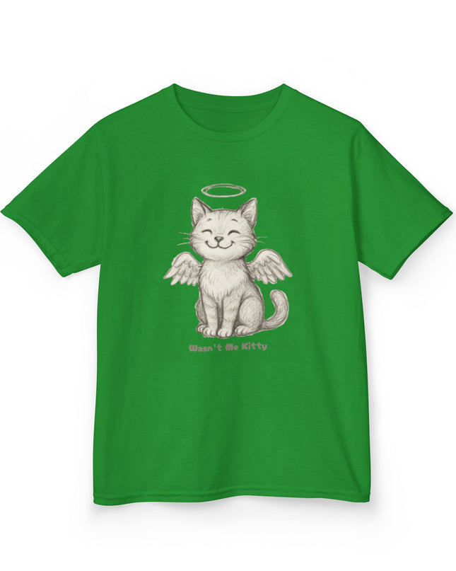 "Wasn't Me Kitty" Kids Heavy Cotton Tee