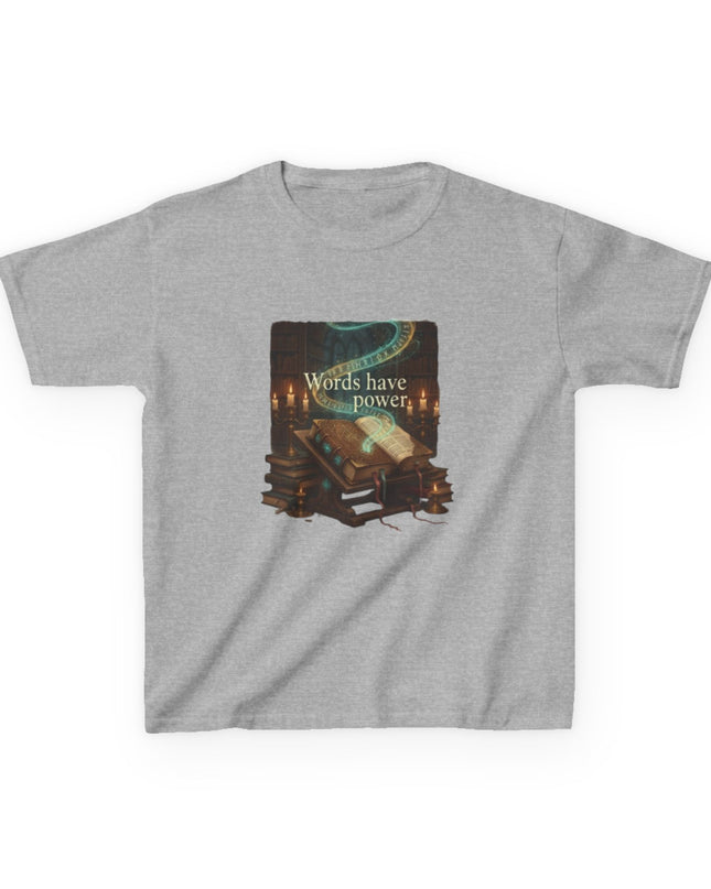 "Words Have Power" Kids Heavy Cotton Tee