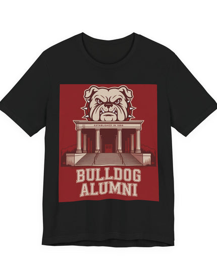 "Bulldog Alumni" Unisex Jersey Short Sleeve Tee