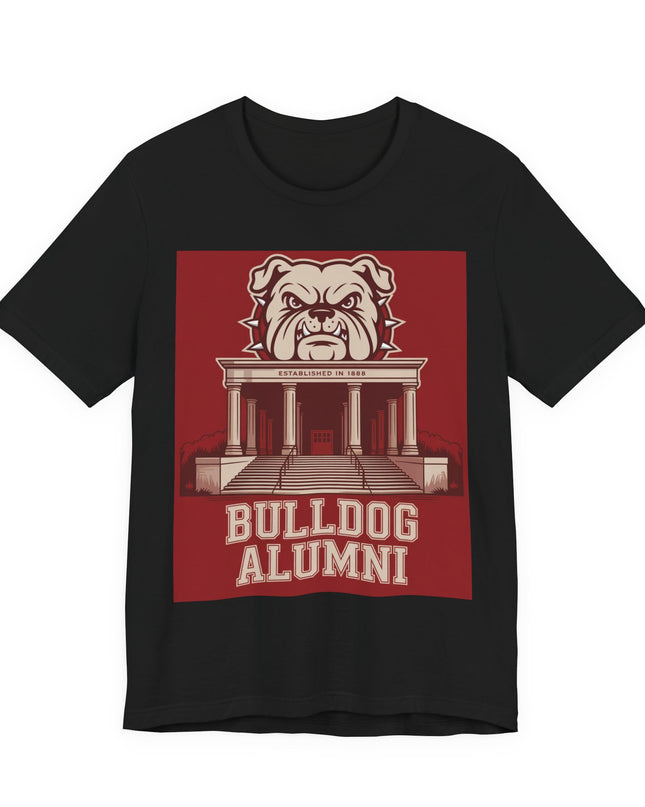 "Bulldog Alumni" Unisex Jersey Short Sleeve Tee