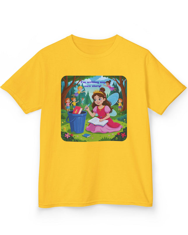 "I'm Writing my Own Story!" Kids Heavy Cotton Tee