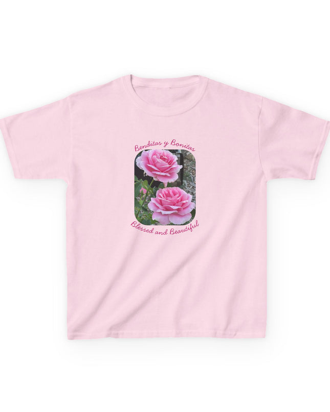 "Blessed and Beautiful" Kids Heavy Cotton Tee