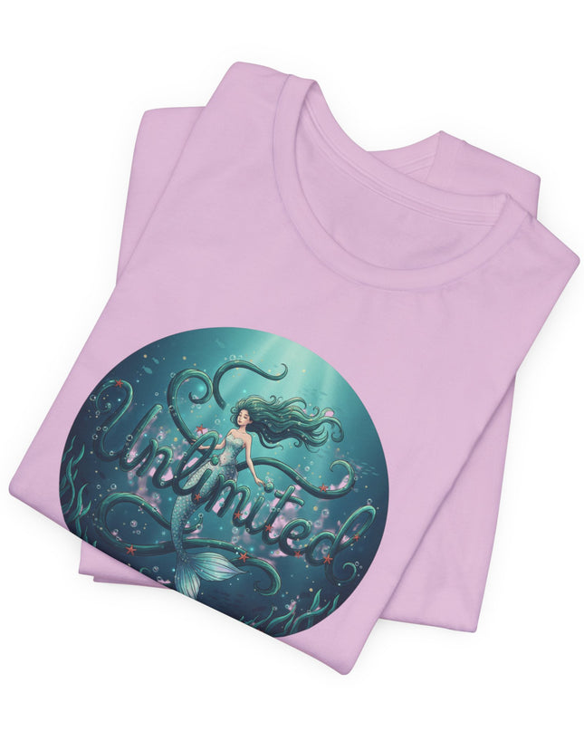 "Unlimited Mermaid" Unisex Jersey Short Sleeve Tee