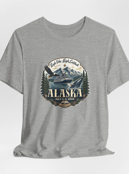 "Alaska" Unisex Jersey Short Sleeve Tee
