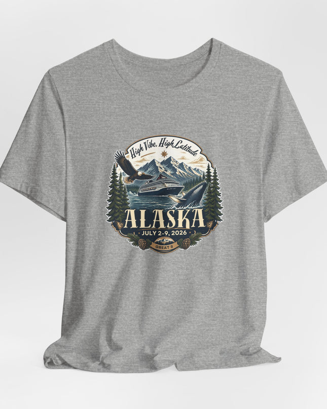 "Alaska" Unisex Jersey Short Sleeve Tee