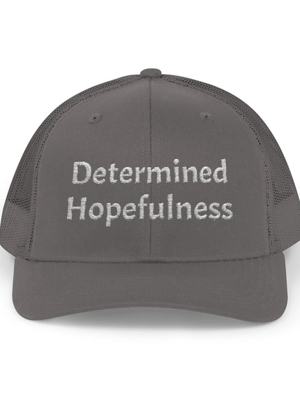 "Determined Helpfulness" Snapback Trucker Cap