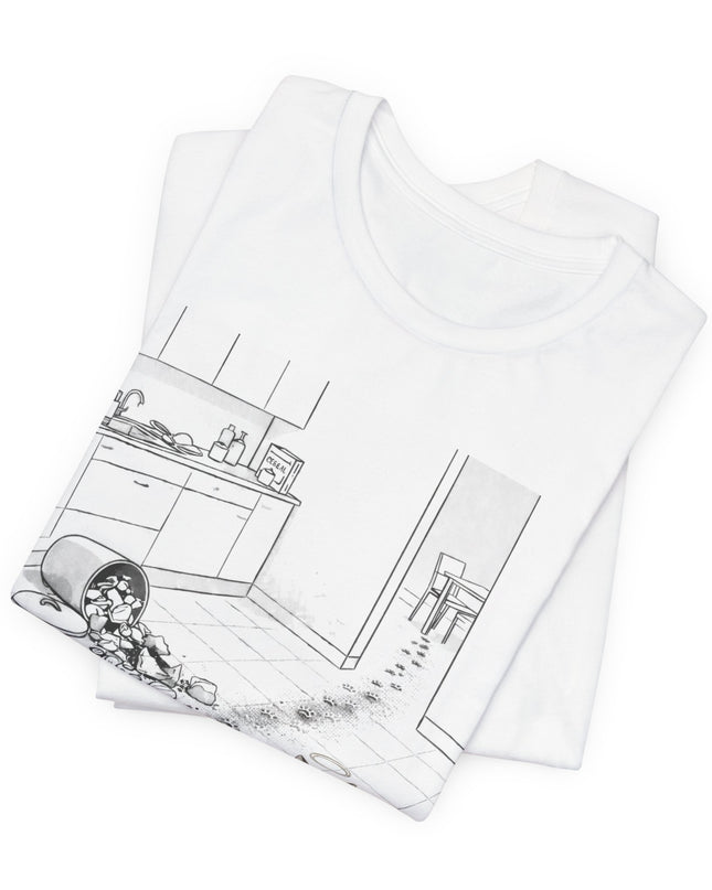 "Wasn't Me Kitty - Kitchen" Unisex Jersey Short Sleeve Tee