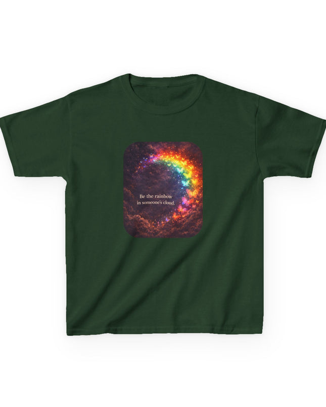 "Be the Rainbow in Someone's Cloud" Kids Heavy Cotton Tee