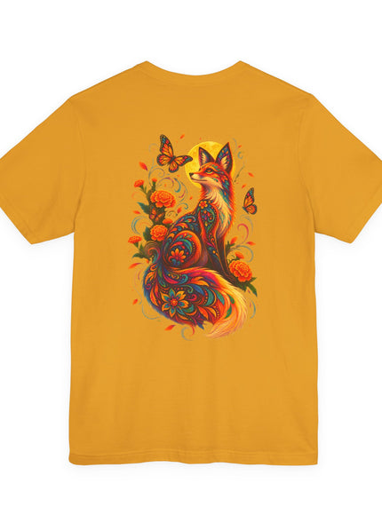 "Fox Alebrije (2-sided) Unisex Jersey Short Sleeve Tee