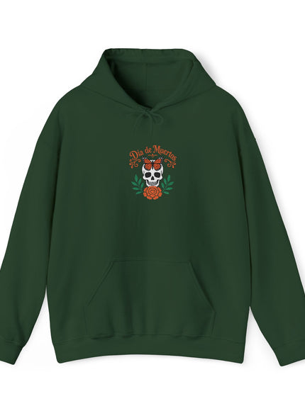 "Día de Muertos" Unisex Heavy Blend Hooded Embroidered Sweatshirt