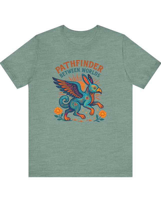 "Pathfinder Between World" Unisex Jersey Short Sleeve Tee