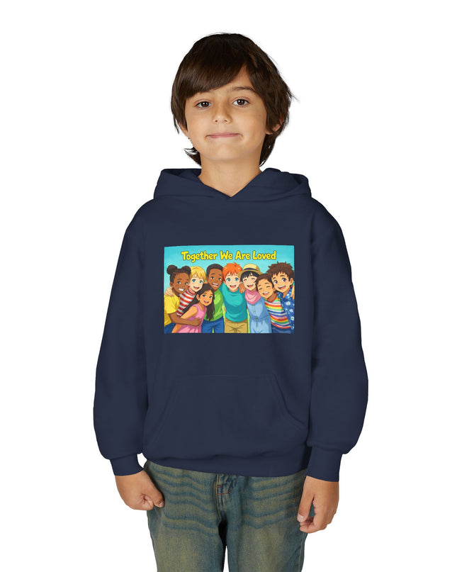 "Together We Are Loved" Youth Hooded Sweatshirt