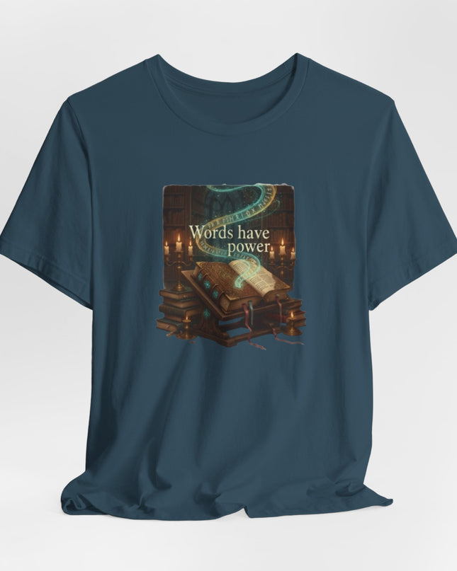 "Words Have Power Unisex Jersey Short Sleeve Tee