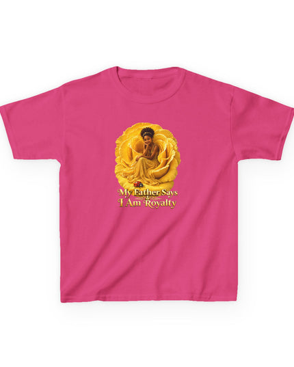 "My Father Says I am Royalty" Kids Heavy Cotton Tee