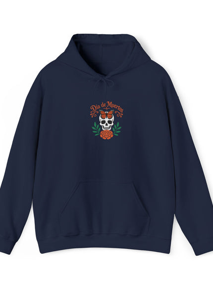 "Día de Muertos" Unisex Heavy Blend Hooded Embroidered Sweatshirt