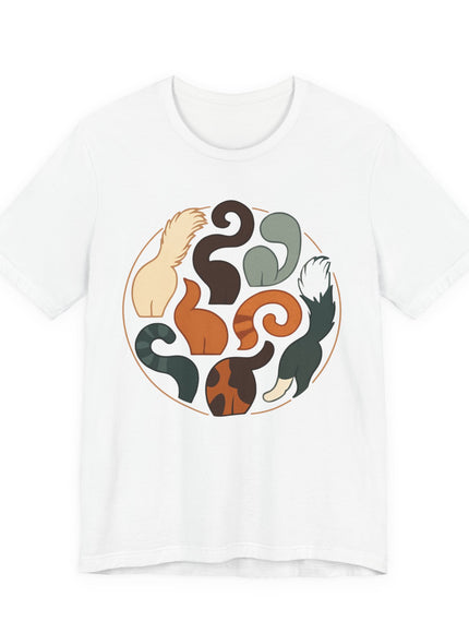 "Cat Tails (image)" Unisex Jersey Short Sleeve Tee