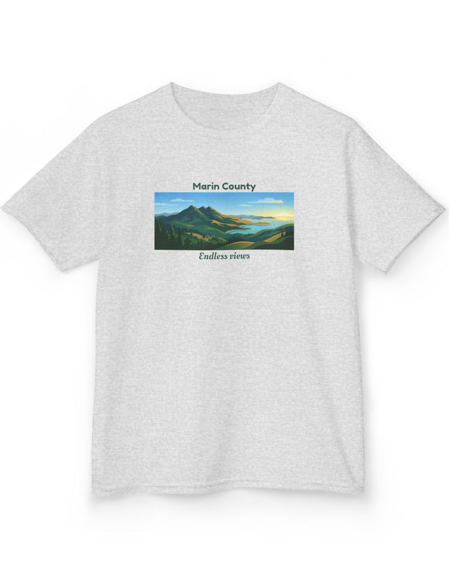 "Marin County - Endless Views" Kids Heavy Cotton Tee