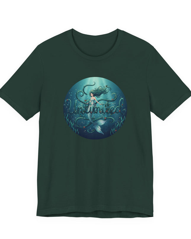 "Unlimited Mermaid" Unisex Jersey Short Sleeve Tee