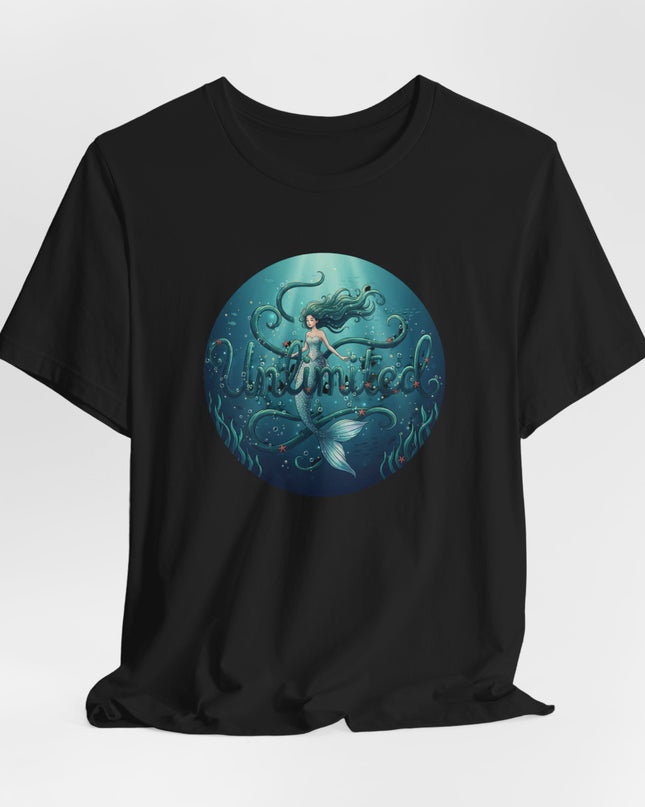 "Unlimited Mermaid" Unisex Jersey Short Sleeve Tee
