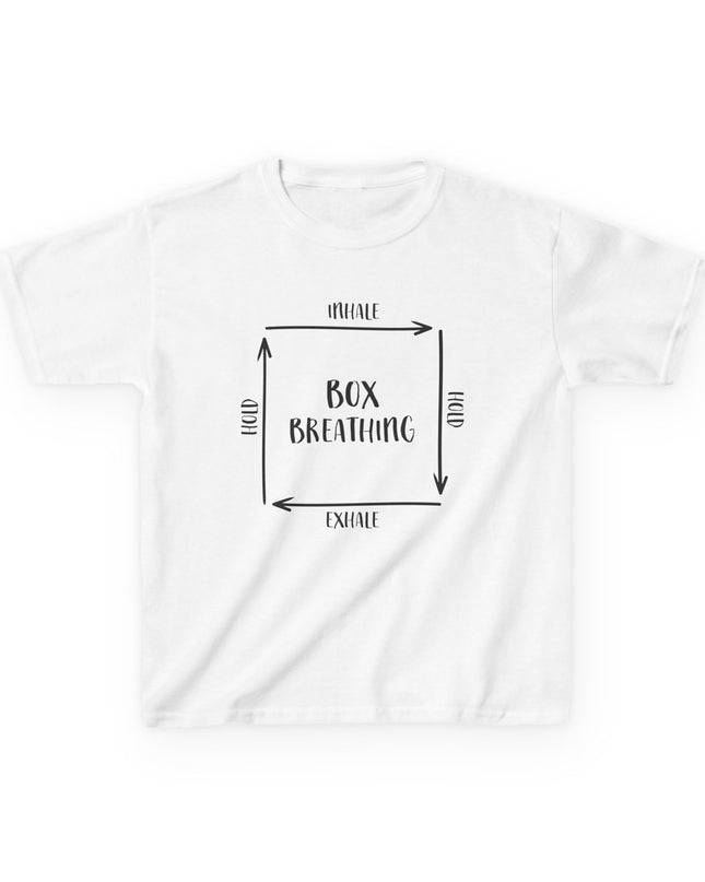 "Box Breathing" Kids Heavy Cotton Tee