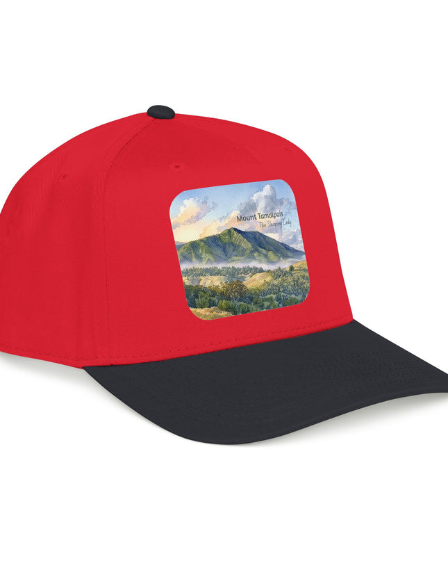 "Mount Tamalpais, the Sleeping Lady" Mid Profile Baseball Cap