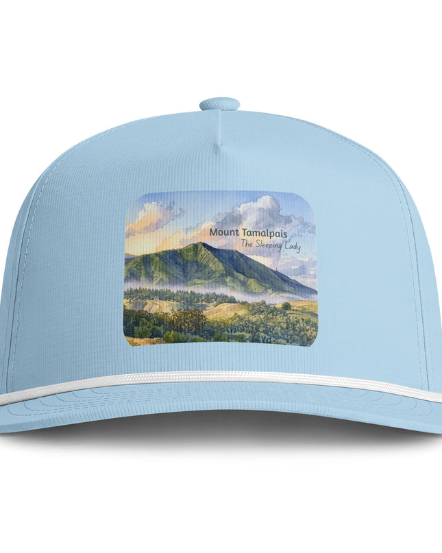 "Mount Tamalpais, the Sleeping Lady" Sunwashed Rope Cap