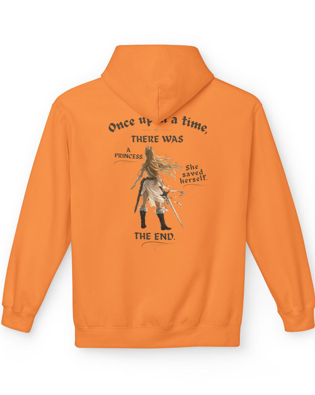 "Once Upon a Time V2" Front and Back Unisex Midweight Softstyle Fleece Hoodie