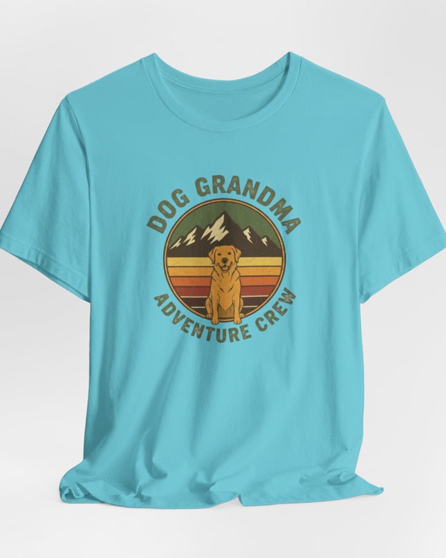 "Dog Grandma Adventure Crew" Unisex Jersey Short Sleeve Tee